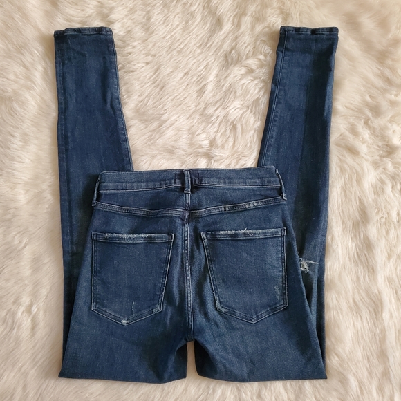 AGOLDE Sophie Skinny Jeans in Dare Wash Ripped Distressed Size 26 - Picture 7 of 15